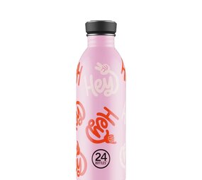 24 Bottles 24 Bottles - rvs drinkfles (500 ml) - hey pink