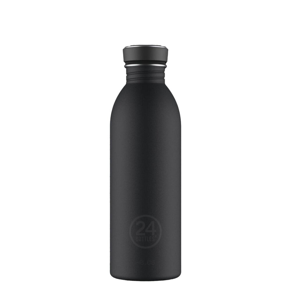 24 Bottles 24 Bottles - rvs drinkfles (500ml) - tuxedo black