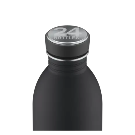24 Bottles 24 Bottles - rvs drinkfles (500ml) - tuxedo black