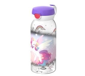 Mepal Mepal - drinkfles flipdop campus 600 ml - unicorn glow