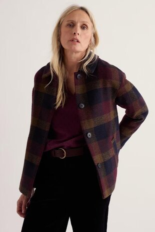 Seasalt Seasalt - beamwind coat - hawkpit inkwell