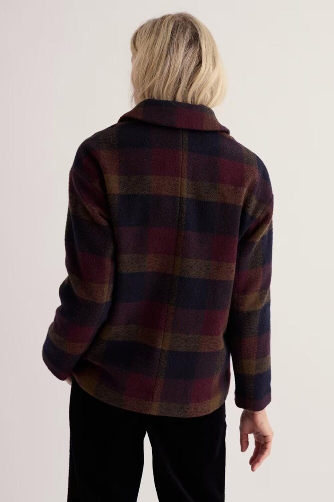 Seasalt Seasalt - beamwind coat - hawkpit inkwell