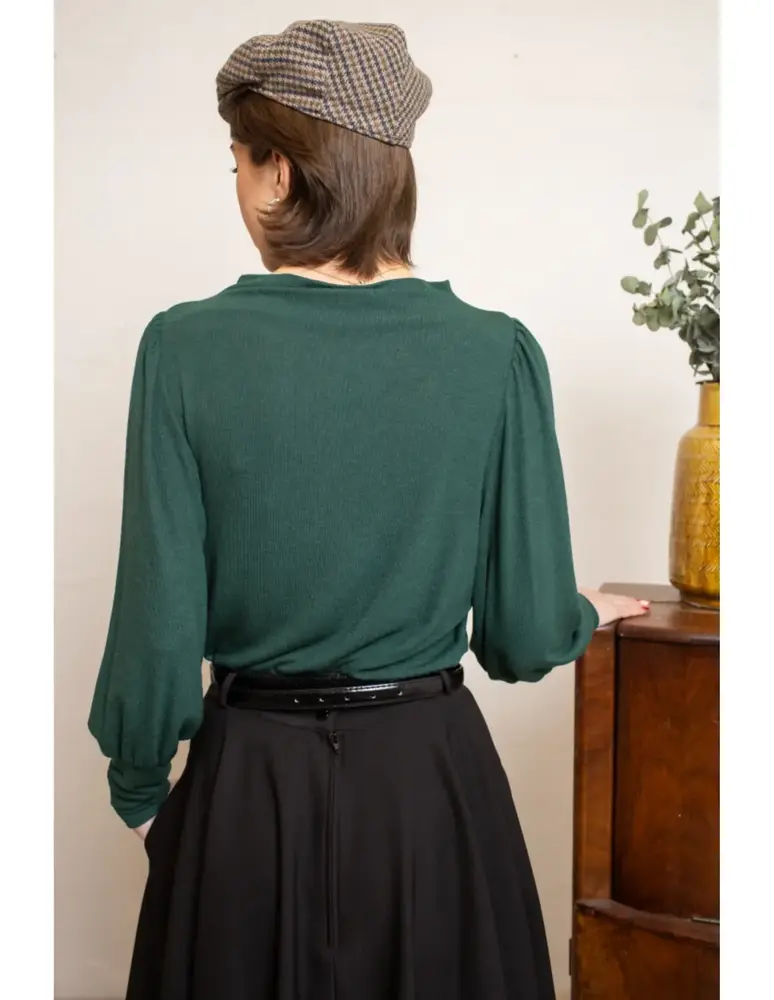 Very Cherry Very Cherry - maya top doriana - green