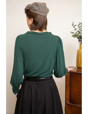 Very Cherry Very Cherry - maya top doriana - green