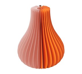 Remember Remember - papieren vaas - yuki orange Remember Remember - papieren vaas - yuki orange