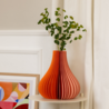 Remember Remember - papieren vaas - yuki orange Remember Remember - papieren vaas - yuki orange