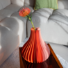 Remember Remember - papieren vaas - yuki orange Remember Remember - papieren vaas - yuki orange