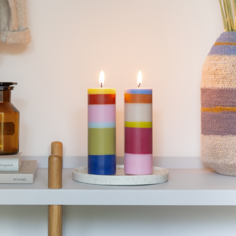 Remember Remember - stompkaarsen - verona (set van 2)