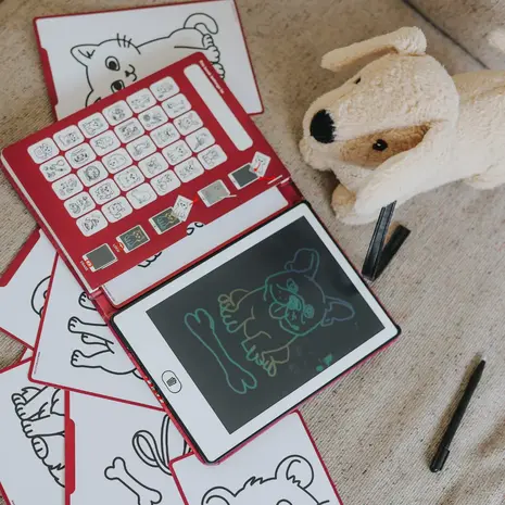 Kidywolf Kidywolf - kidydraw-mini tekentablet - huisdieren