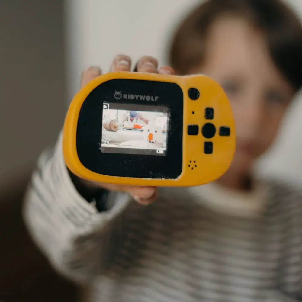 Kidywolf Kidywolf - kidycam digitale kindercamera - yellow Kidywolf Kidywolf - kidycam digitale kindercamera - yellow
