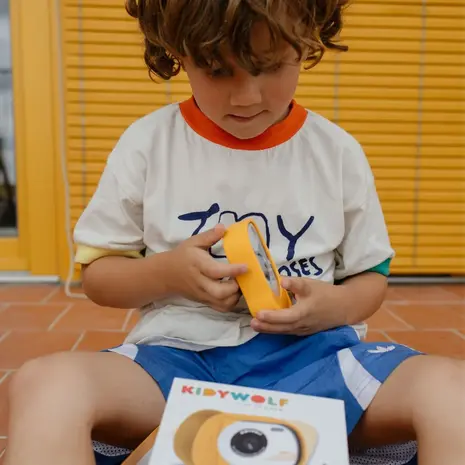 Kidywolf Kidywolf - kidycam digitale kindercamera - yellow Kidywolf Kidywolf - kidycam digitale kindercamera - yellow