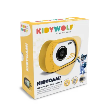 Kidywolf Kidywolf - kidycam digitale kindercamera - yellow Kidywolf Kidywolf - kidycam digitale kindercamera - yellow