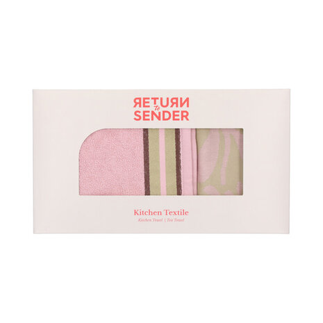 Return to sender Return to sender - handdoek/theedoek flower - carina sage green Return to sender Return to sender - handdoek/theedoek flower - carina sage green