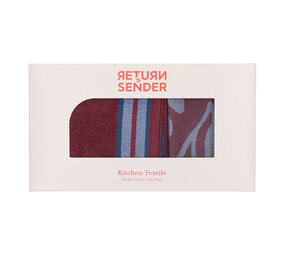 Return to sender Return to sender - handdoek/theedoek flower - carina burgundy Return to sender Return to sender - handdoek/theedoek flower - carina burgundy