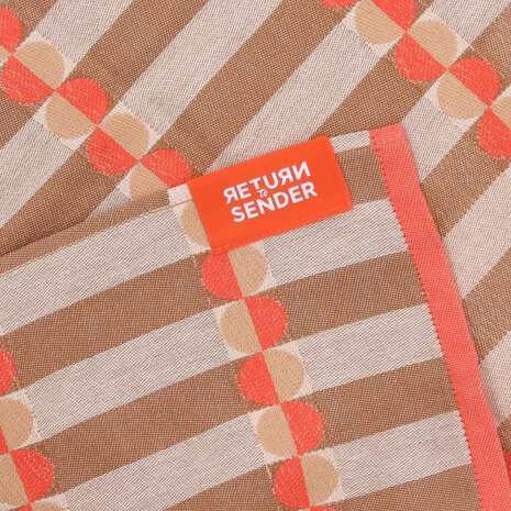 Return to sender Return to sender - theedoek natural - ana coral