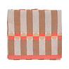 Return to sender Return to sender - handdoek/theedoek geometric - sofia coral/cashew