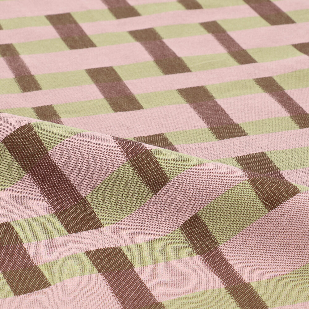 Return to sender Return to sender - handdoek/theedoek geometric - sofia sage/brown