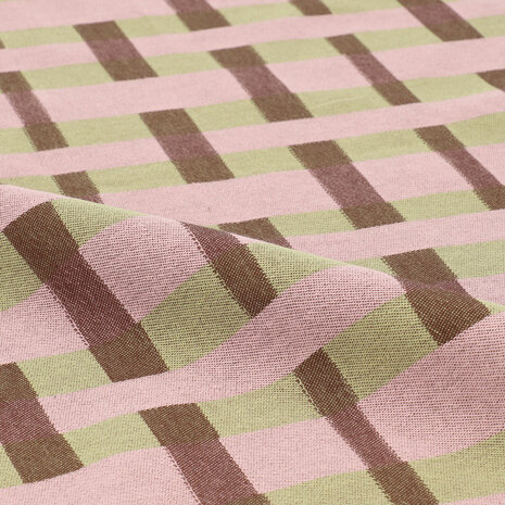 Return to sender Return to sender - handdoek/theedoek geometric - sofia sage/brown