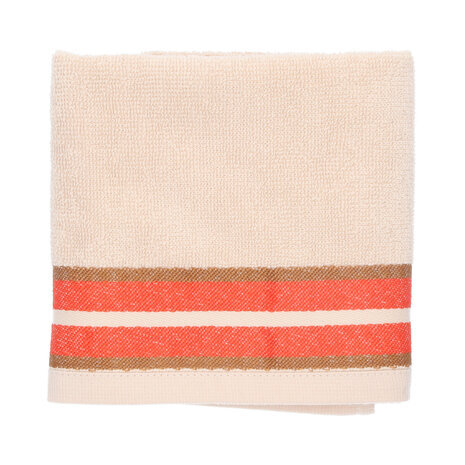 Return to sender Return to sender - handdoek/theedoek natural - ana coral/sand