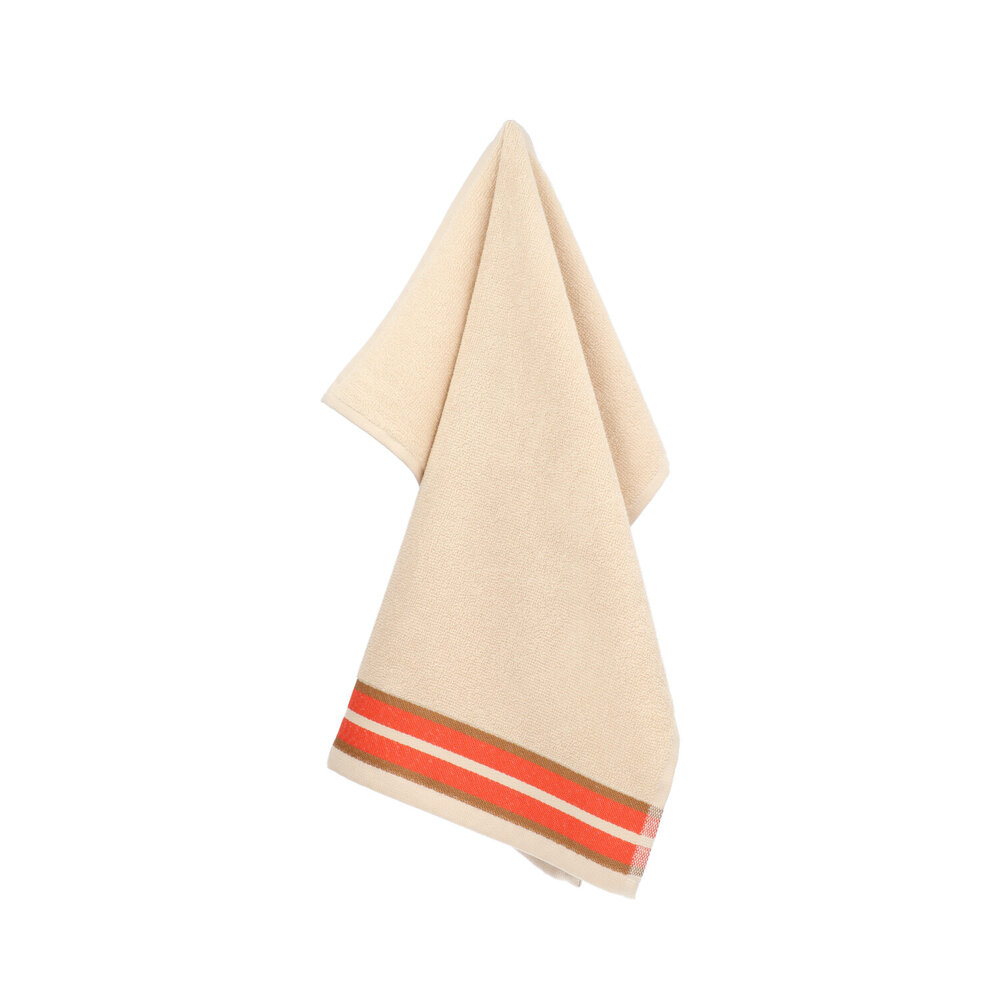 Return to sender Return to sender - handdoek/theedoek natural - ana coral/sand