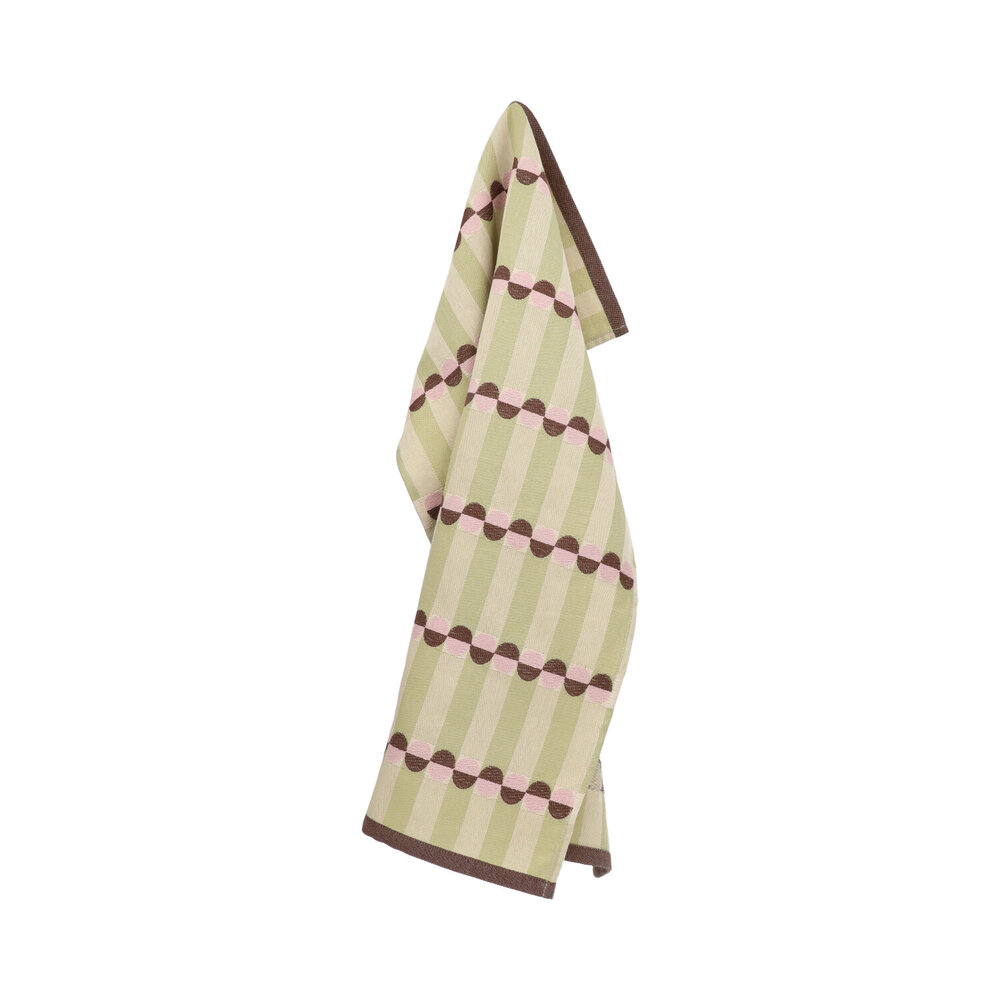Return to sender Return to sender - handdoek/theedoek natural - ana sage green Return to sender Return to sender - handdoek/theedoek natural - ana sage green