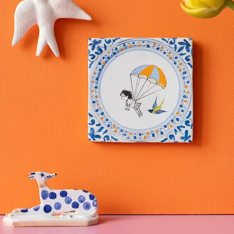 Storytiles Storytiles - tegel small - droomvlucht (10x10 cm)