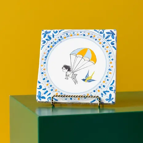 Storytiles Storytiles - tegel small - droomvlucht (10x10 cm)