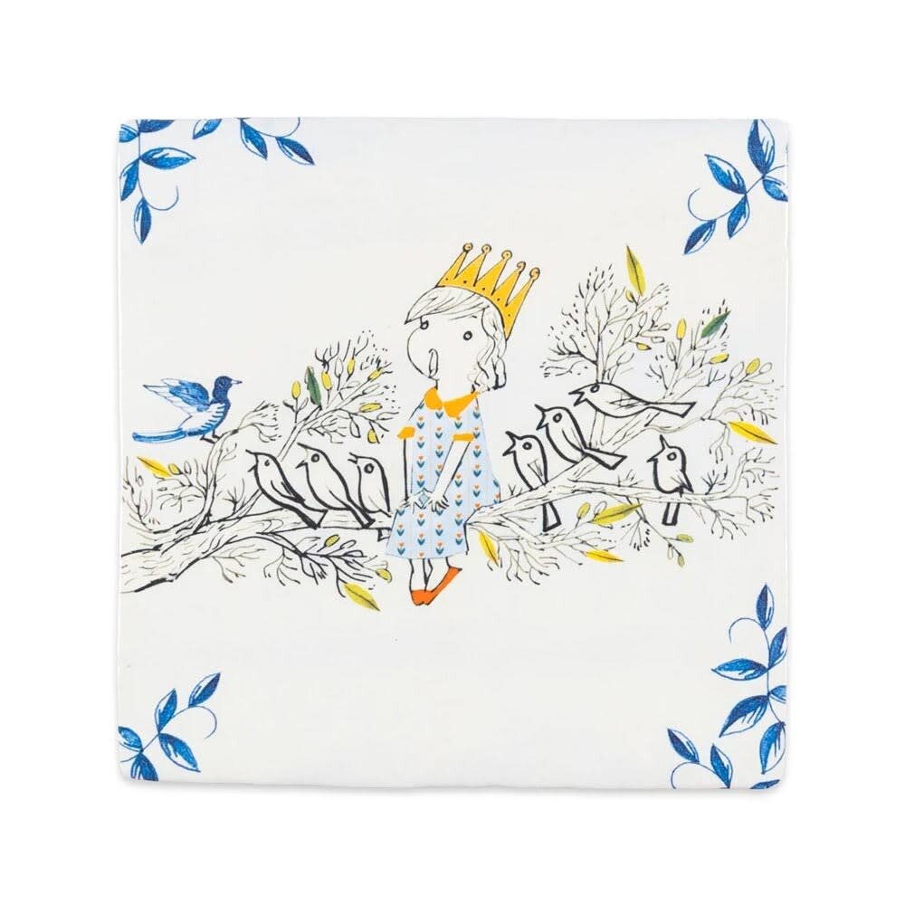 Storytiles Storytiles - tegel small - vogelkoortje (10x10 cm) Storytiles Storytiles - tegel small - vogelkoortje (10x10 cm)