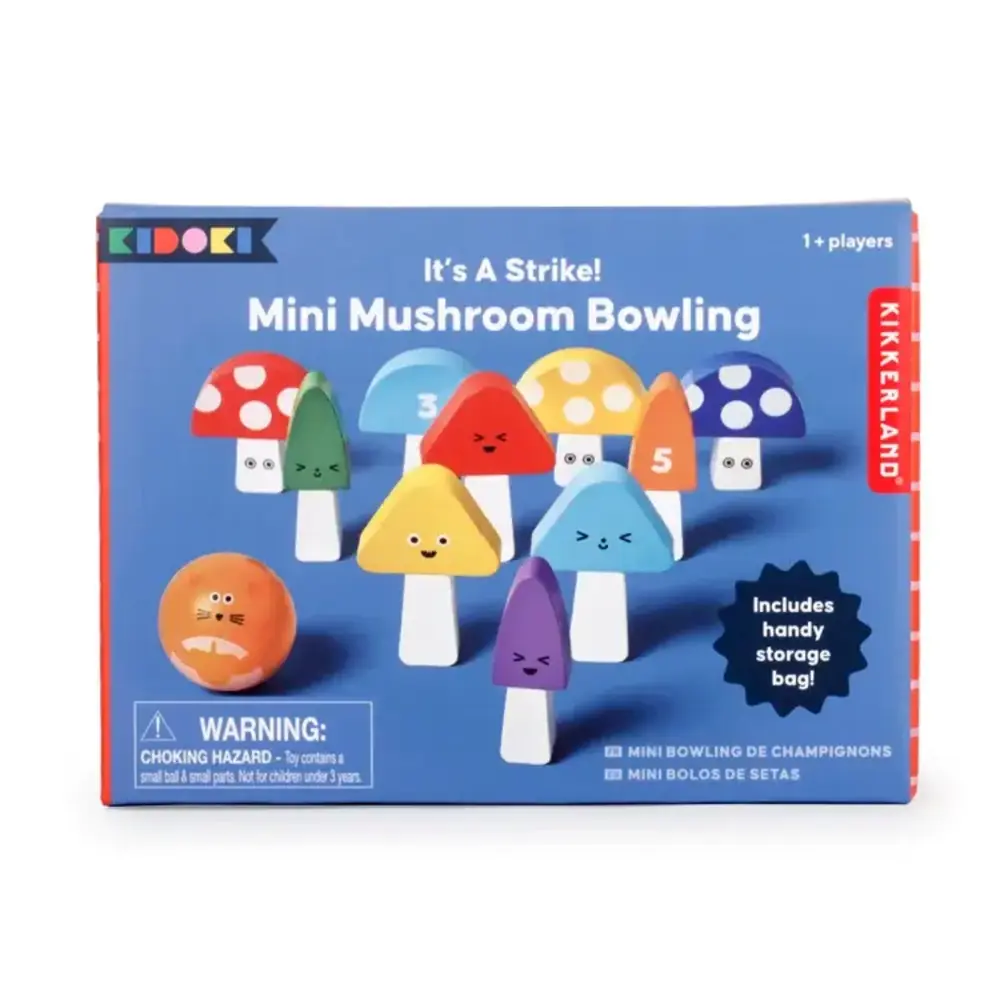 Kikkerland Kikkerland - kidoki - mushroom bowling game Kikkerland Kikkerland - kidoki - mushroom bowling game