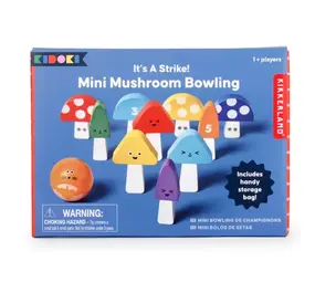 Kikkerland Kikkerland - kidoki - mushroom bowling game Kikkerland Kikkerland - kidoki - mushroom bowling game