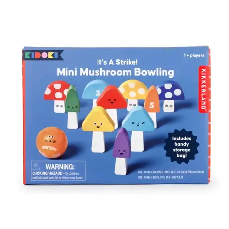 Kikkerland Kikkerland - kidoki - mushroom bowling game Kikkerland Kikkerland - kidoki - mushroom bowling game
