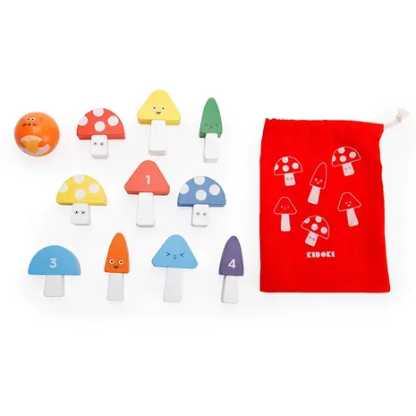 Kikkerland Kikkerland - kidoki - mushroom bowling game Kikkerland Kikkerland - kidoki - mushroom bowling game