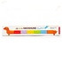 Kikkerland - rainbow markers - dachshund Kikkerland - rainbow markers - dachshund