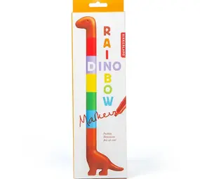 Kikkerland Kikkerland - rainbow markers - dino Kikkerland Kikkerland - rainbow markers - dino