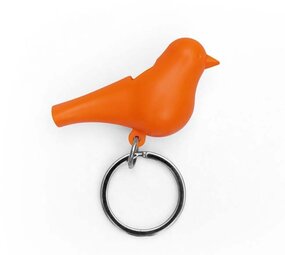 Qualy Qualy - losse sleutelhanger sparrow - orange