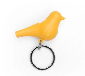 Qualy Qualy - losse sleutelhanger sparrow - yellow Qualy Qualy - losse sleutelhanger sparrow - yellow
