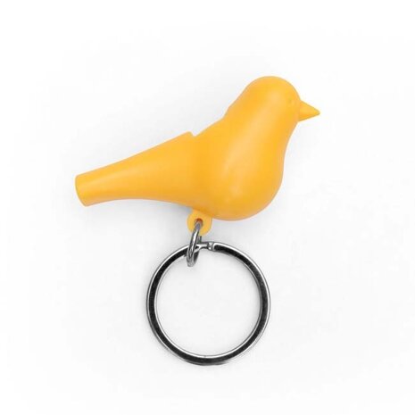 Qualy Qualy - losse sleutelhanger sparrow - yellow Qualy Qualy - losse sleutelhanger sparrow - yellow