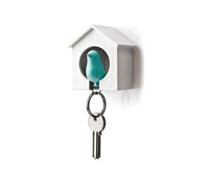 Qualy Qualy - sleutelhanger sparrow - blue Qualy Qualy - sleutelhanger sparrow - blue