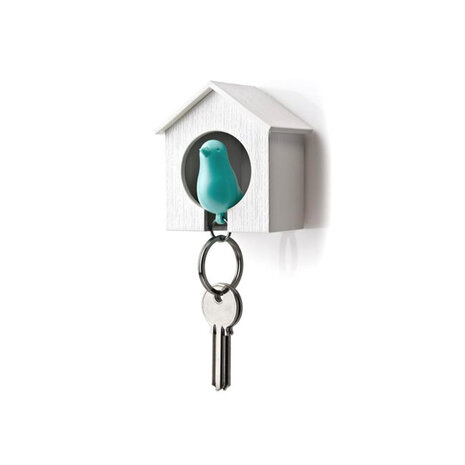Qualy Qualy - sleutelhanger sparrow - blue Qualy Qualy - sleutelhanger sparrow - blue