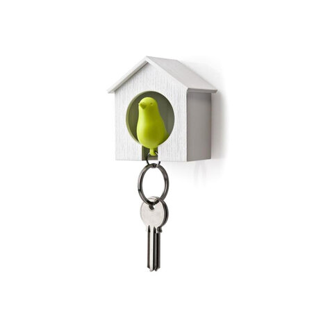 Qualy Qualy - sleutelhanger sparrow - green Qualy Qualy - sleutelhanger sparrow - green