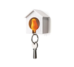 Qualy Qualy - sleutelhanger sparrow - orange Qualy Qualy - sleutelhanger sparrow - orange