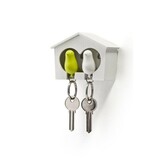 Qualy Qualy - sleutelhanger sparrow duo - white/green Qualy Qualy - sleutelhanger sparrow duo - white/green