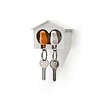 Qualy Qualy - sleutelhanger sparrow duo - white/orange Qualy Qualy - sleutelhanger sparrow duo - white/orange