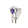 Qualy Qualy - sleutelhanger sparrow duo - white/purple Qualy Qualy - sleutelhanger sparrow duo - white/purple