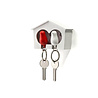 Qualy Qualy - sleutelhanger sparrow duo - white/red Qualy Qualy - sleutelhanger sparrow duo - white/red