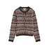 Seasalt - dawson pick cardigan fairisle - zig zag geo dark hellebore Seasalt - dawson pick cardigan fairisle - zig zag geo dark hellebore