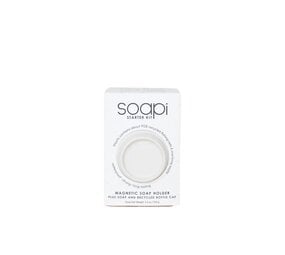 Soapi Soapi - starterkit met zeep en dop - white Soapi Soapi - starterkit met zeep en dop - white