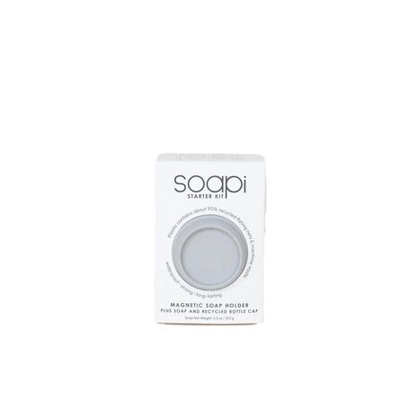 Soapi Soapi - starterkit met zeep en dop - grey Soapi Soapi - starterkit met zeep en dop - grey
