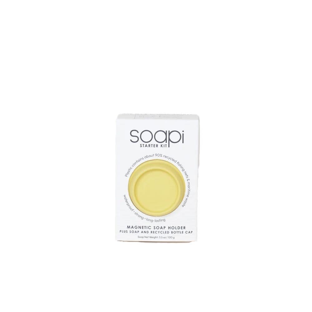 Soapi Soapi - starterkit met zeep en dop - yellow Soapi Soapi - starterkit met zeep en dop - yellow