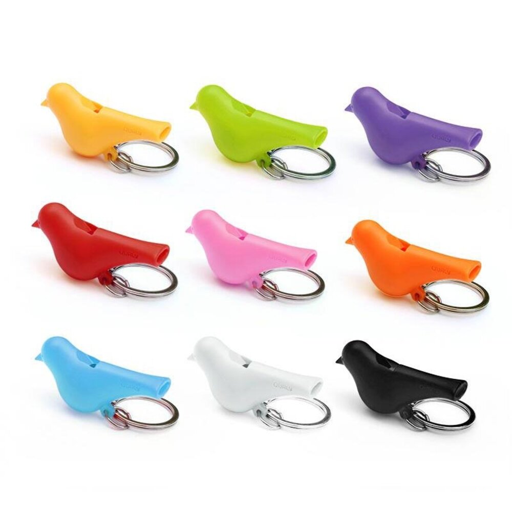 Qualy Qualy - losse sleutelhanger sparrow - white Qualy Qualy - losse sleutelhanger sparrow - white